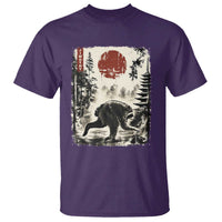 Jimothy the Raccoon Japanese Ukiyo-e Style Vintage Graphic T Shirt Viral Seattle Trash Panda Feral Legend Supporter