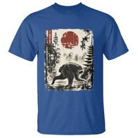 Jimothy the Raccoon Japanese Ukiyo-e Style Vintage Graphic T Shirt Viral Seattle Trash Panda Feral Legend Supporter