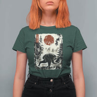Jimothy the Raccoon Japanese Ukiyo-e Style Vintage Graphic T Shirt For Women Viral Seattle Trash Panda Feral Legend Supporter