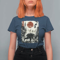 Jimothy the Raccoon Japanese Ukiyo-e Style Vintage Graphic T Shirt For Women Viral Seattle Trash Panda Feral Legend Supporter