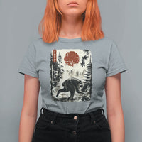 Jimothy the Raccoon Japanese Ukiyo-e Style Vintage Graphic T Shirt For Women Viral Seattle Trash Panda Feral Legend Supporter