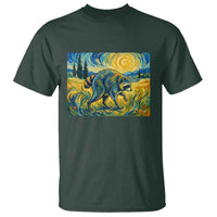 Jimothy Viral Seattle Raccoon Starry Night Style Graphic T Shirt Trash Panda Feral Legend Supporter