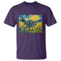 Jimothy Viral Seattle Raccoon Starry Night Style Graphic T Shirt Trash Panda Feral Legend Supporter