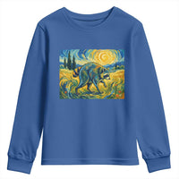 Jimothy Viral Seattle Raccoon Starry Night Style Graphic Youth Sweatshirt Trash Panda Feral Legend Supporter