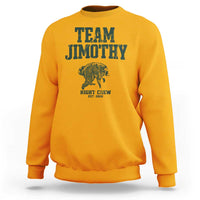 Team Jimothy Night Crew Est 2026 Viral Seattle Raccoon Sweatshirt Feral Legend Trash Panda Vintage Athletic Style Graphic