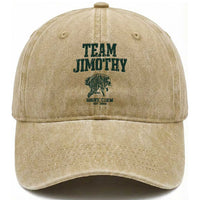 Team Jimothy Night Crew Est 2026 Viral Seattle Raccoon Washed Cotton Baseball Cap Feral Legend Trash Panda Vintage Athletic Style Graphic