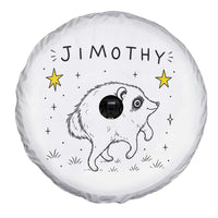 Cute Doodle Starry Jimothy the Raccoon Graphic Spare Tire Cover Viral Seattle Trash Panda