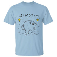 Cute Doodle Starry Jimothy the Raccoon Graphic T Shirt Viral Seattle Trash Panda