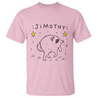 Cute Doodle Starry Jimothy the Raccoon Graphic T Shirt Viral Seattle Trash Panda