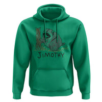 Jimothy Funny Viral Seattle Raccoon Crayon Drawing Graphic Hoodie Trash Panda Feral Legend Supporter