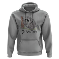 Jimothy Funny Viral Seattle Raccoon Crayon Drawing Graphic Hoodie Trash Panda Feral Legend Supporter