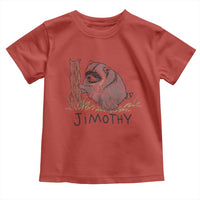Jimothy Funny Viral Seattle Raccoon Crayon Drawing Graphic Toddler T Shirt Trash Panda Feral Legend Supporter