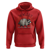 What Would Jimothy Do WWJD Funny Parody Hoodie Viral Seattle Raccoon Meme Feral Legend Humor