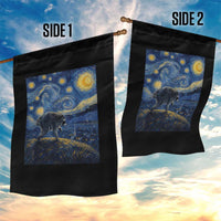 Jimothy Seattle Raccoon Starry Night Parody Graphic Garden Flag Trash Panda Feral Legend Supporter