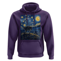 Jimothy Seattle Raccoon Starry Night Parody Graphic Hoodie Trash Panda Feral Legend Supporter