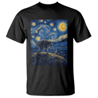 Jimothy Seattle Raccoon Starry Night Parody Graphic T Shirt Trash Panda Feral Legend Supporter