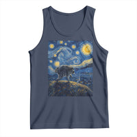 Jimothy Seattle Raccoon Starry Night Parody Graphic Tank Top Trash Panda Feral Legend Supporter