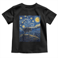 Jimothy Seattle Raccoon Starry Night Parody Graphic Toddler T Shirt Trash Panda Feral Legend Supporter