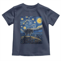 Jimothy Seattle Raccoon Starry Night Parody Graphic Toddler T Shirt Trash Panda Feral Legend Supporter