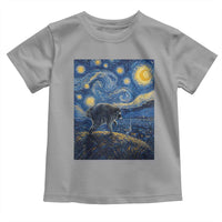 Jimothy Seattle Raccoon Starry Night Parody Graphic Toddler T Shirt Trash Panda Feral Legend Supporter