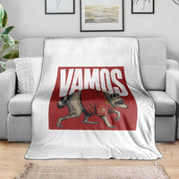 Funny Jimothy Vamos Spain Soccer Fans Parody Throw Blanket Seattle Raccoon Espana Champs Victory Celebration