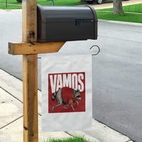Funny Jimothy Vamos Spain Soccer Fans Parody Garden Flag Seattle Raccoon Espana Champs Victory Celebration