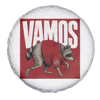 Funny Jimothy Vamos Spain Soccer Fans Parody Spare Tire Cover Seattle Raccoon Espana Champs Victory Celebration