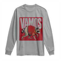 Funny Jimothy Vamos Spain Soccer Fans Parody Long Sleeve Shirt Seattle Raccoon Espana Champs Victory Celebration