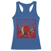 Funny Jimothy Vamos Spain Soccer Fans Parody Racerback Tank Top Seattle Raccoon Espana Champs Victory Celebration