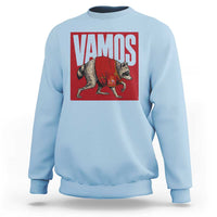 Funny Jimothy Vamos Spain Soccer Fans Parody Sweatshirt Seattle Raccoon Espana Champs Victory Celebration
