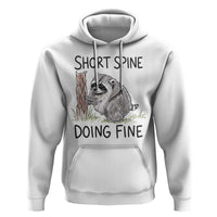 Jimothy Short Spine Doing Fine Inspirational Hoodie Viral Seattle Raccoon Crayon Drawing Graphic