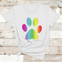 Dot Day T Shirt Polka Dot Dog Paw Dog Lover International - Wonder Print Shop