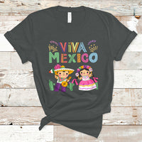 Hispanic Heritage Month Mexico T Shirt Viva Mexico Cute Kids Mexican - Wonder Print Shop