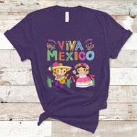 Hispanic Heritage Month Mexico T Shirt Viva Mexico Cute Kids Mexican - Wonder Print Shop