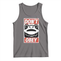 Don't Obey Portland Frog Tank Top Protest Parody Poster Graphic - Wonder Print Shop