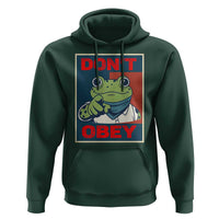 Don't Obey Portland Frog Hoodie Frogs Protest Activism Hope Style Poster Graphic - Wonder Print Shop