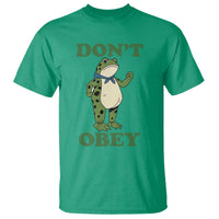 Don't Obey Portland Frog T Shirt Resist Inflatable Frogs Protest - Wonder Print Shop