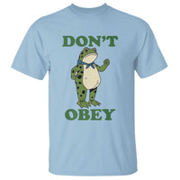 Don't Obey Portland Frog T Shirt Resist Inflatable Frogs Protest - Wonder Print Shop