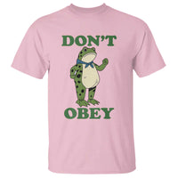 Don't Obey Portland Frog T Shirt Resist Inflatable Frogs Protest - Wonder Print Shop