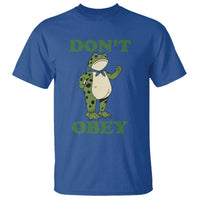 Don't Obey Portland Frog T Shirt Resist Inflatable Frogs Protest - Wonder Print Shop