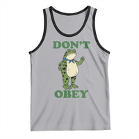Don't Obey Portland Frog Tank Top Resist Inflatable Frogs Protest - Wonder Print Shop