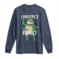 Activist Portland Frog Long Sleeve Shirt I Protect the Family Protest Statement - Wonder Print Shop
