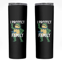 Activist Portland Frog Skinny Tumbler I Protect the Family Protest Statement - Wonder Print Shop