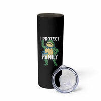 Activist Portland Frog Skinny Tumbler I Protect the Family Protest Statement - Wonder Print Shop