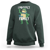 Activist Portland Frog Sweatshirt I Protect the Family Protest Statement - Wonder Print Shop