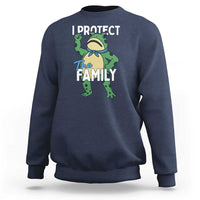 Activist Portland Frog Sweatshirt I Protect the Family Protest Statement - Wonder Print Shop