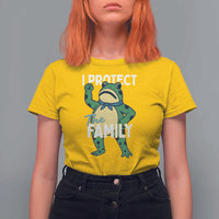 Activist Portland Frog T Shirt For Women I Protect the Family Protest Statement - Wonder Print Shop