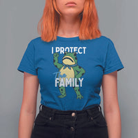 Activist Portland Frog T Shirt For Women I Protect the Family Protest Statement - Wonder Print Shop