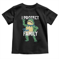 Activist Portland Frog Toddler T Shirt I Protect the Family Protest Statement - Wonder Print Shop