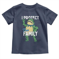 Activist Portland Frog Toddler T Shirt I Protect the Family Protest Statement - Wonder Print Shop